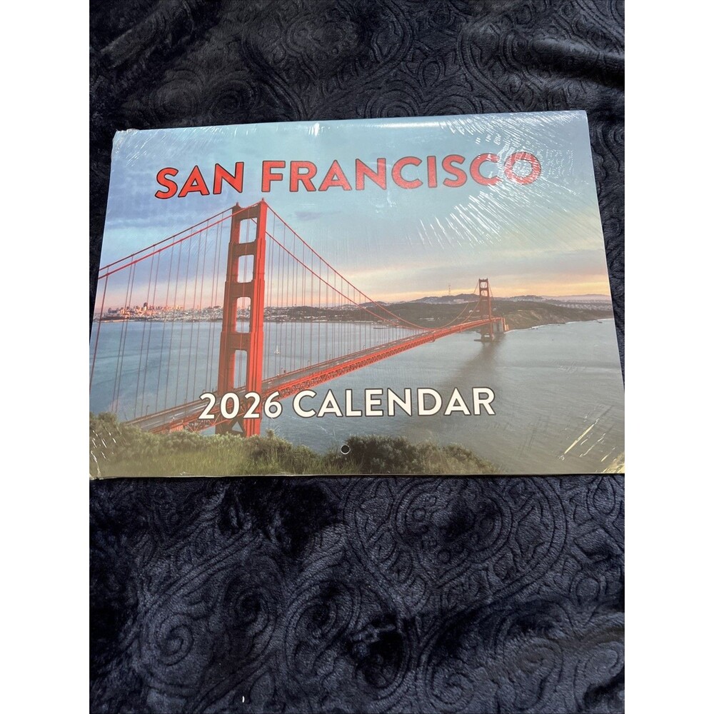 San Francisco Calendar 2026 Monthly Wall Calender 12 Month New